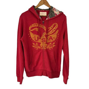 Denim & Supply Ralph Lauren Full Zip Hoodie Mens M Medium Aztec Southwestern USA